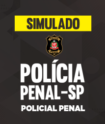 Capa Simulado - Polícia Penal - SP - Policial Penal