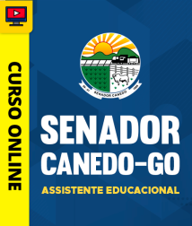 Capa Curso Prefeitura de Senador Canedo-GO - Assistente Educacional
