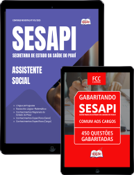Capa Combo SESAPI 2026 - Assistente Social