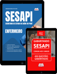 Capa Combo SESAPI 2026 - Enfermeiro