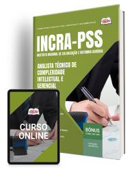 Capa Apostila INCRA 2026 - Analista Técnico de Complexidade Intelectual e Analista Técnico de Complexidade Gerencial