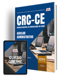 Capa Apostila CRC-CE 2026 - Auxiliar Administrativo