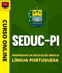 Capa Curso SEDUC-PI - Professor da Educação Básica - Língua Portuguesa