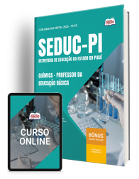 Capa Apostila SEDUC-PI 2026 - Professor da Educação Básica - Química