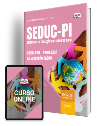 Capa Apostila SEDUC-PI 2026 - Professor da Educação Básica - Sociologia