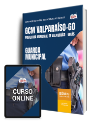 Capa Apostila Prefeitura de Valparaíso de Goiás-GO 2026 - Guarda Municipal