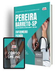 Capa Apostila Prefeitura de Pereira Barreto - SP 2026 - Enfermeiro Padrão