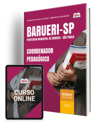Capa Apostila Prefeitura de Barueri - SP 2026 - Coordenador Pedagógico