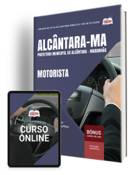 Capa Apostila Prefeitura de Alcântara-MA 2026 - Motorista