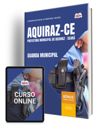 Capa Apostila Prefeitura de Aquiraz - CE 2026 - Guarda Municipal