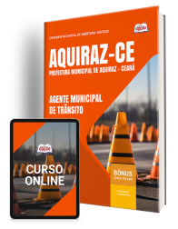 Capa Apostila Prefeitura de Aquiraz - CE 2026 - Agente Municipal de Trânsito