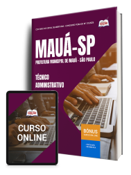 Capa Apostila Prefeitura de Mauá - SP 2026 - Técnico Administrativo