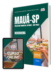 Capa Apostila Prefeitura de Mauá - SP 2026 - Merendeira