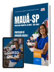 Capa Apostila Prefeitura de Mauá - SP 2026 - PEB I