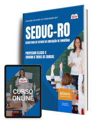 Capa Apostila SEDUC-RO 2026 - Comum a Todos os Cargos