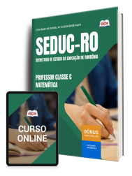 Capa Apostila SEDUC-RO 2026 - Professor Classe C - Matemática