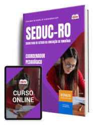 Capa Apostila SEDUC-RO 2026 - Coordenador Pedagógico (Supervisor)