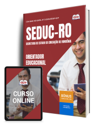 Capa Apostila SEDUC-RO 2026 - Orientador Educacional