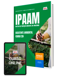 Capa Apostila IPAAM 2026 - Assistente Ambiental