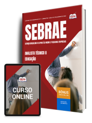 Capa Apostila Sebrae 2026 - Analista Técnico II - Educação