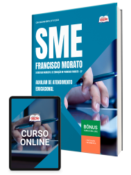 Capa Apostila SME Francisco Morato-SP 2026 - Auxiliar de Atendimento Educacional
