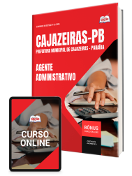 Capa Apostila Prefeitura de Cajazeiras-PB 2026 - Agente Administrativo