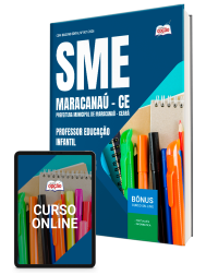 Capa Apostila Prefeitura de Maracanaú - CE 2026 - Professor da Educação Básica - Educação Infantil