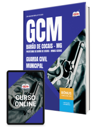 Capa Apostila Prefeitura de Barão de Cocais-MG 2026 - Guarda Civil Municipal