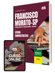 Capa Apostila Câmara de Francisco Morato - SP 2026 - Oficial Administrativo