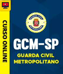 Capa Curso GCM SP 2026 - Guarda Civil Metropolitano