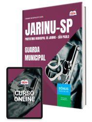 Capa Apostila Prefeitura de Jarinu - SP 2026 - Guarda Municipal