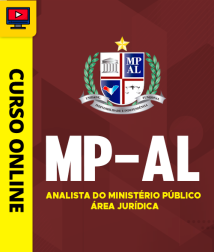 Capa Curso MP-AL - Analista do Ministério Público - Área Jurídica