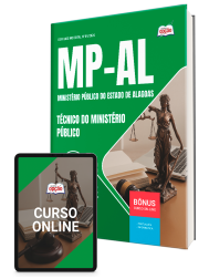 Capa Apostila MP-AL 2026 - Técnico do Ministério Público
