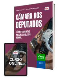 Capa Apostila Câmara dos Deputados 2026 - Técnico Legislativo – Policial Legislativo Federal