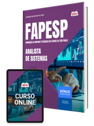 Capa Apostila FAPESP 2026 - Analista de Sistemas