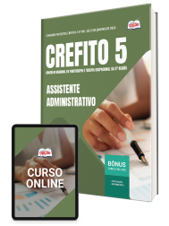 Capa Apostila CREFITO-5ª-Região 2026 - Assistente Administrativo