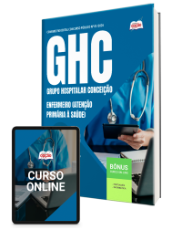 Capa Apostila GHC-RS 2026 - Enfermeiro (Atenção Primária à Saúde)