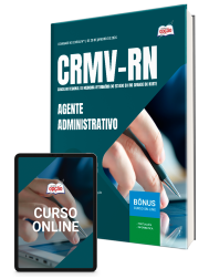 Capa Apostila CRMV-RN 2026 - Agente Administrativo