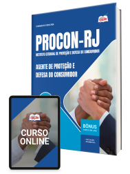 Capa Apostila PROCON-RJ 2026 - Agente de Proteção e Defesa do Consumidor