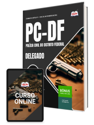 Capa Apostila PC DF 2026 - Delegado