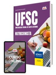 Capa Apostila UFSC 2026 - Nutricionista