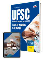 Capa Apostila UFSC 2026 - Técnico de Tecnologia da Informação