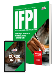 Capa Apostila IFPI 2026 - Professor do Ensino Básico, Técnico e Tecnológico (EBTT) - Administração