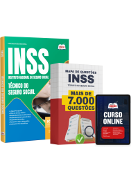 Capa Apostila INSS 2026 - Técnico do Seguro Social