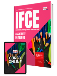 Capa Apostila IFCE 2026 - Assistente de Alunos