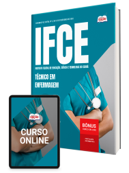 Capa Apostila IFCE 2026 - Técnico em Enfermagem