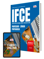 Capa Apostila IFCE 2026 - Professor - Língua Portuguesa
