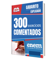 Capa Caderno de Questões ENEM 2026 -  300 Exercícios Comentados