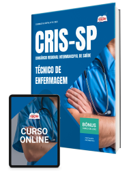 Capa Apostila CRIS-SP 2026 - Técnico de Enfermagem