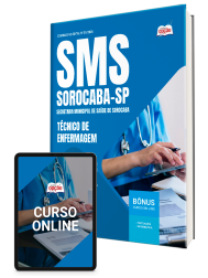 Capa Apostila Prefeitura de Sorocaba - SP 2026 - Técnico de Enfermagem
